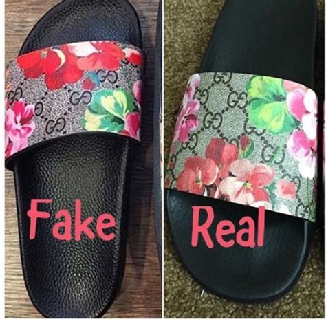 fake gucci slides for women|Gucci knockoff slides.